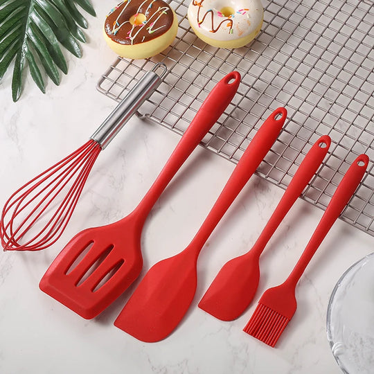 5Pcs Silicone Cooking Utensils Set