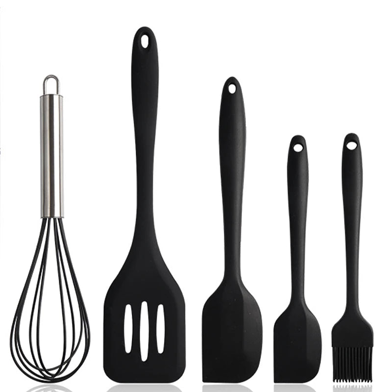 5Pcs Silicone Cooking Utensils Set