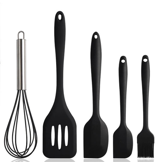 5Pcs Silicone Cooking Utensils Set