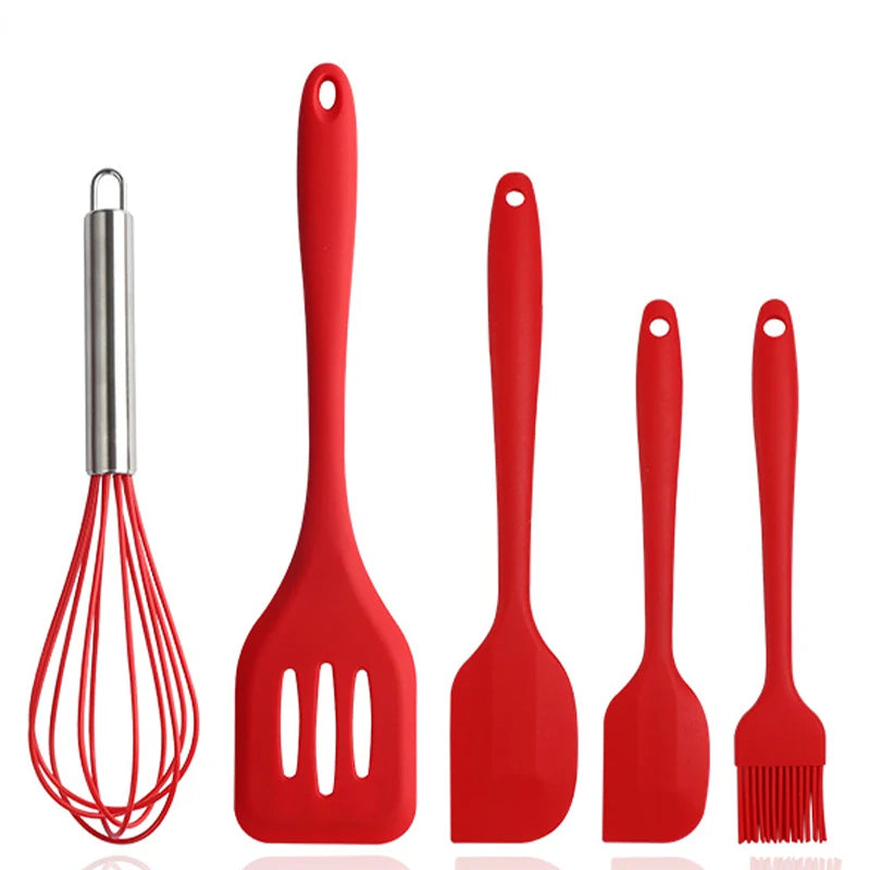 5Pcs Silicone Cooking Utensils Set