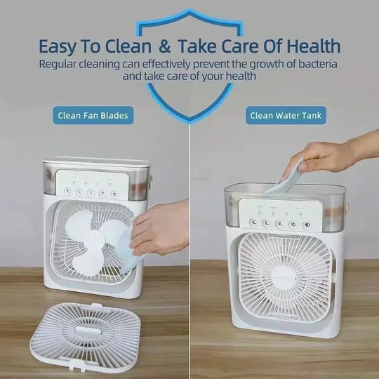 3 In 1 Portable Humidifier/Fan/ Mini Air Conditioner