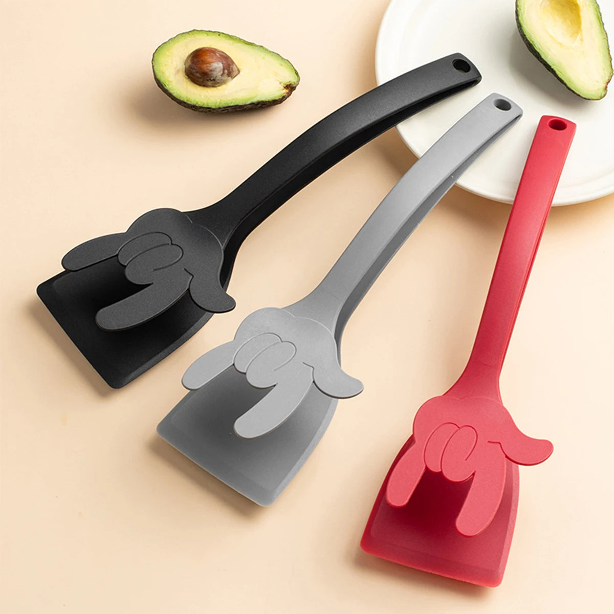 2 In 1 Nylon Grip Flip Tongs