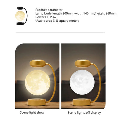 3D Magnetic Levitating LED Night Light