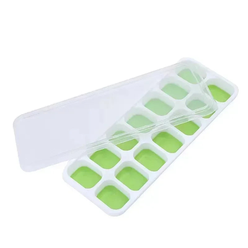 14 Ice Cube Square Ice Cube Mold with Lid